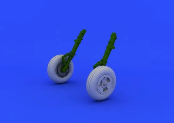 Spitfire Mk. XVI wheels - 3 spoke for Eduard 1:48 Spitfire Mk. XVI wheels - 3 spoke for Eduard 1:48