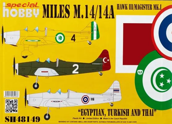 Magister Mk.I / Miles M.14 Hawk III 1:48