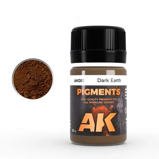 Dark earth pigment
