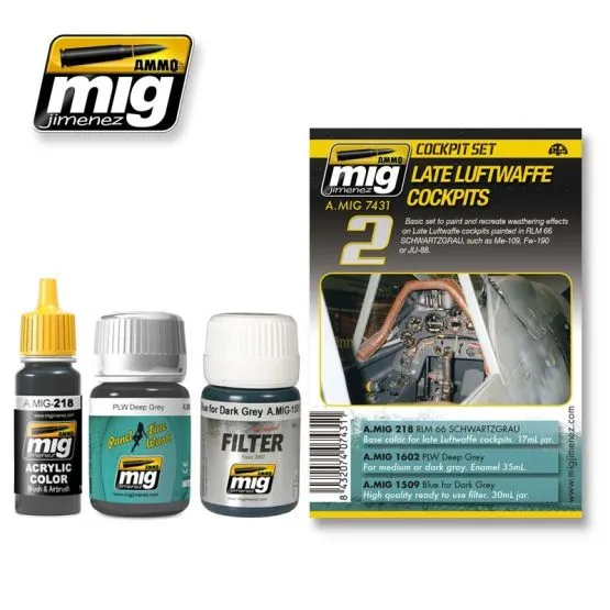 Luftwaffe cockpit late