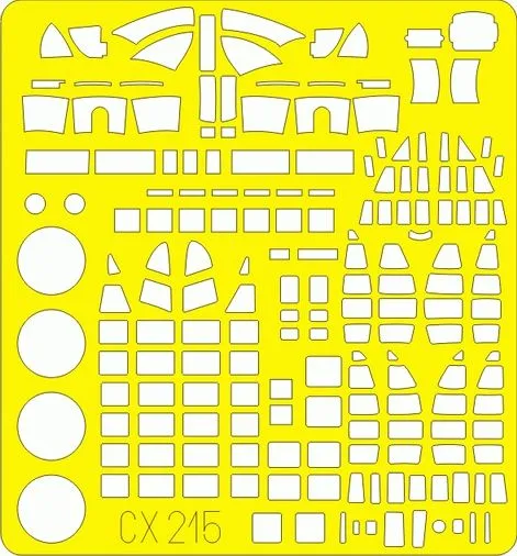 Pe-8 mask for Zvezda 1:72