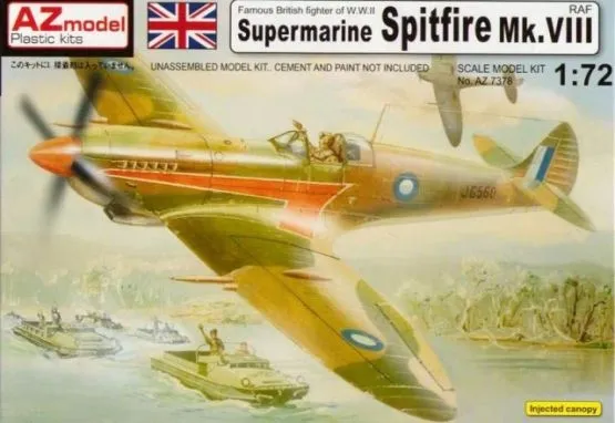 Supermarine Spitfire Mk.VIII RAF 1:72