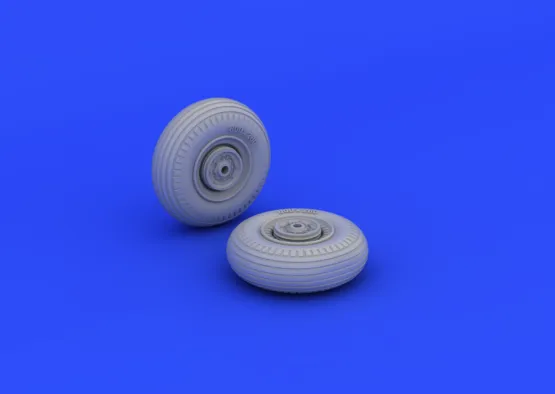 Il-2 wheels für Tamiya 1:72