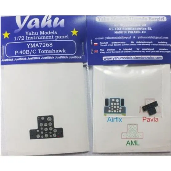 P-40B/C Tomahawk - JustStick 1:72