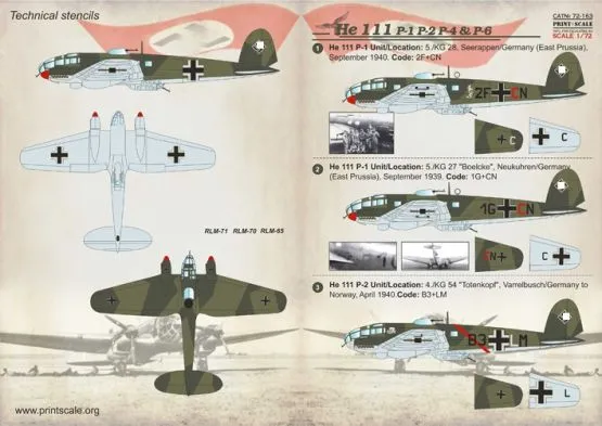 Heinkel He 111P 1:72