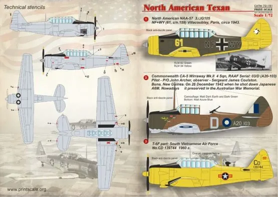 North American Texan 1:72