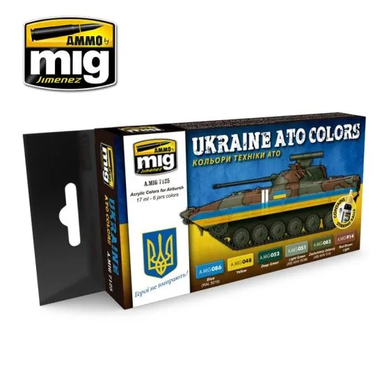 Ukraine ATO colors Ukraine ATO colors