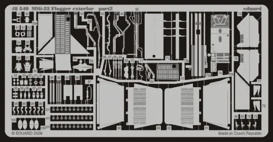 MiG-23 Flogger exterior for Italeri 1:48