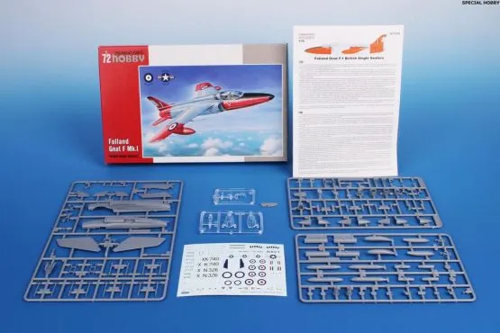 Folland Gnat F Mk.I "British Single Seaters" 1:72