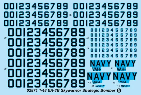 EA-3B "Skywarrior" Strategic Bomber 1:48