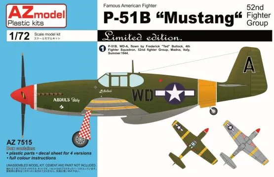 P-51B Mustang "52ND FG" 1:72