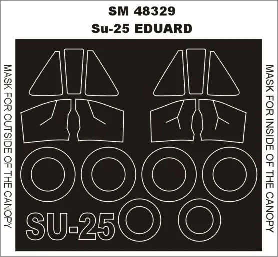 Su-25K mask for KP/ Smer 1:48