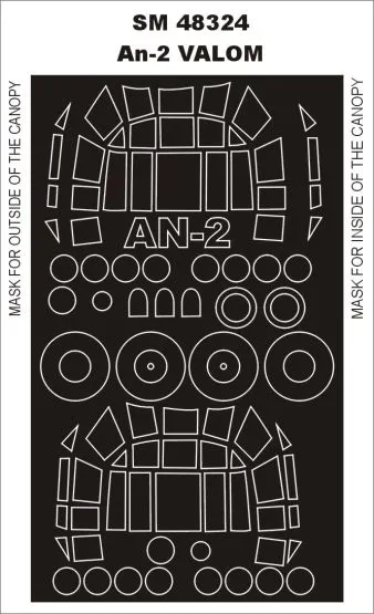 An-2 mask für Valom 1:48