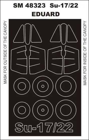 Su-17/ Su-22 mask for KP/ Smer 1:48