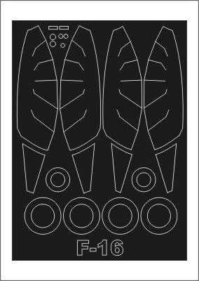 F-16CJ mask for Tamiya 1:48