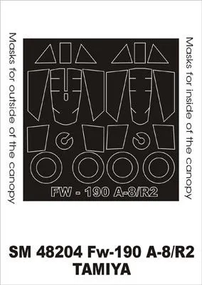 Fw 190A-8/R-2 mask for Tamiya 1:48