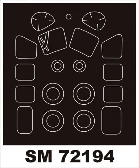 Mil Mi-2 mask für Hobby Boss 1:72