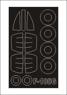 F-105G mask for Trumpeter 1:72