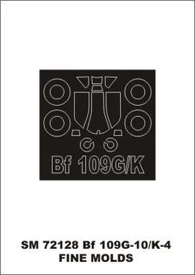 Bf 109G-10/K-4 mask for Fine molds 1:72