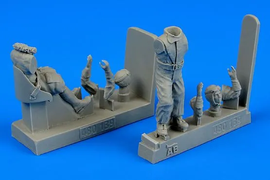 German and Austro-Hungarian Aircraft crew WWI 1:48