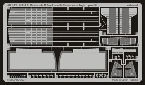 OV-1A/B/D wheel well/undercarriage 1:48