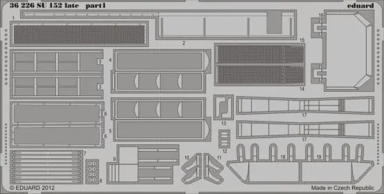 Su-152 late P.E. for Trumpeter 1:35