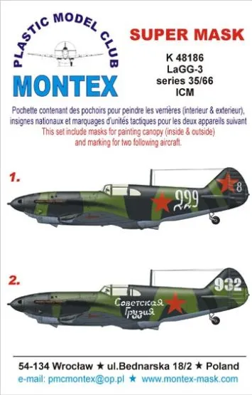 LaGG-3 super mask für ICM Part.4 1:48