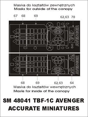 TFB-1C mask für ACM 1:48