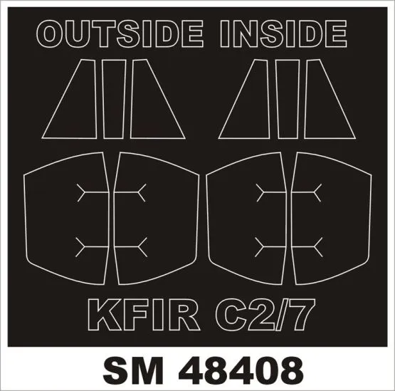 KFIR C2/C7 mask for Kinetic 1:48