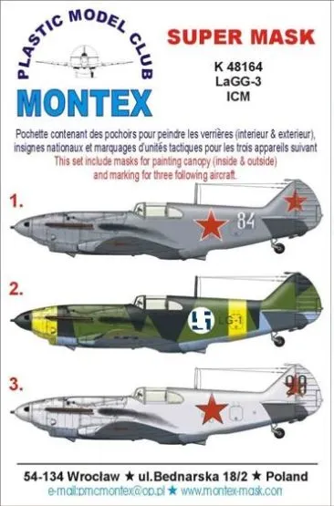 LaGG-3 super mask für ICM Part.1 1:48