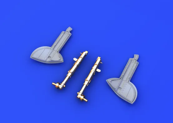 Spitfire undercarriage legs BRONZE 1:48