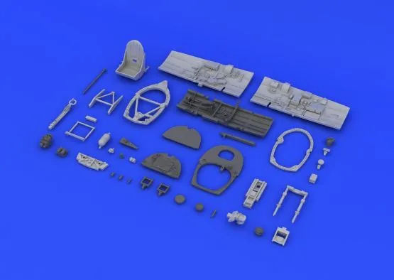 Spitfire Mk.XVI cockpit für Edurad 1:48