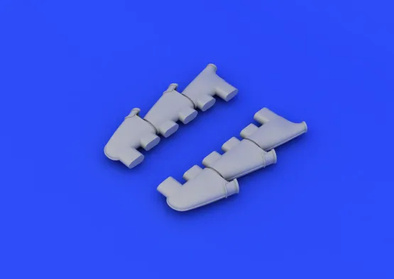 Spitfire Mk.V exhaust stacks for Airfix 1:48 Spitfire Mk.V exhaust stacks for Airfix 1:48