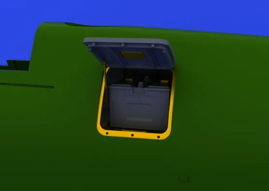 Spitfire Mk.V radio compartment for Airfix 1:48