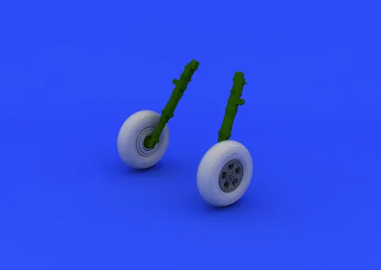 Spitfire Mk.V wheels for Airfix 1:48
