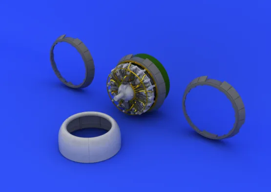 B-17F/ G engines for Revell/ Monogram 1:48