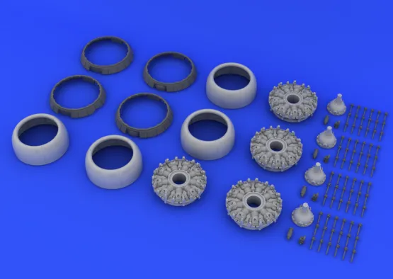 B-17F/ G engines for Revell/ Monogram 1:48