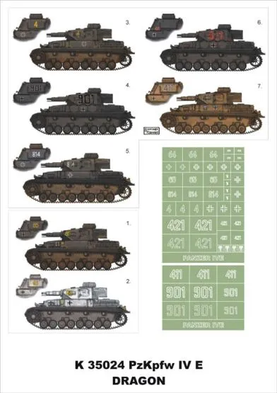 Pz.Kpfw.IV Ausf.E Super Mask 1:35