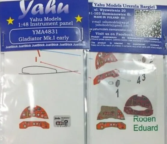 Gladiator Mk.I early - JustStick 1:48