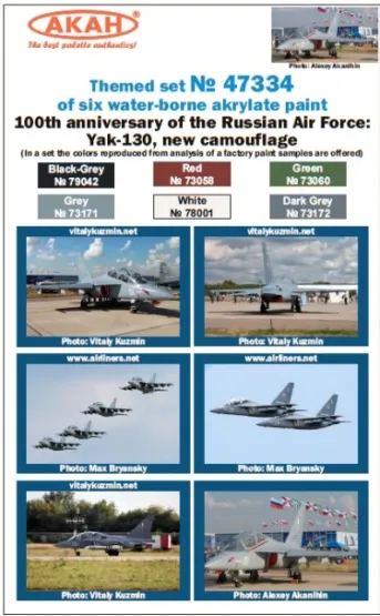 Russian Modern Air Force - Yak-130 New camouflage