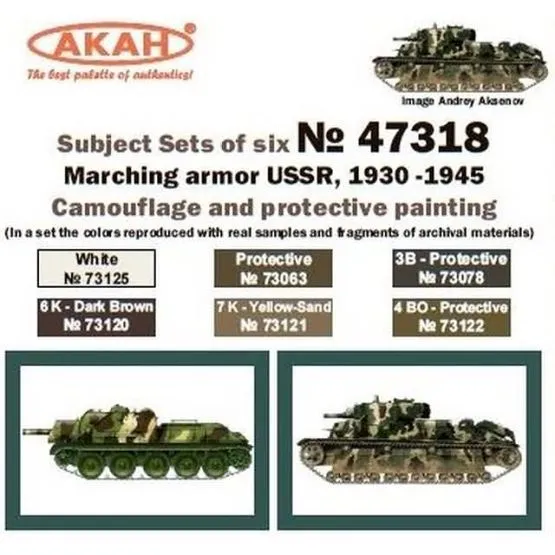 USSR Army Camouflage 1930-1945