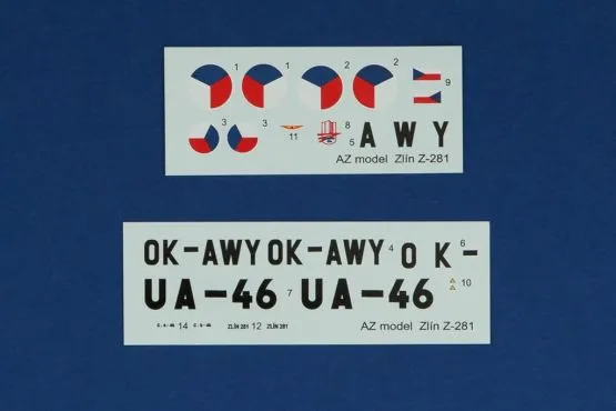 ZLIN Z-281/C6 1:72