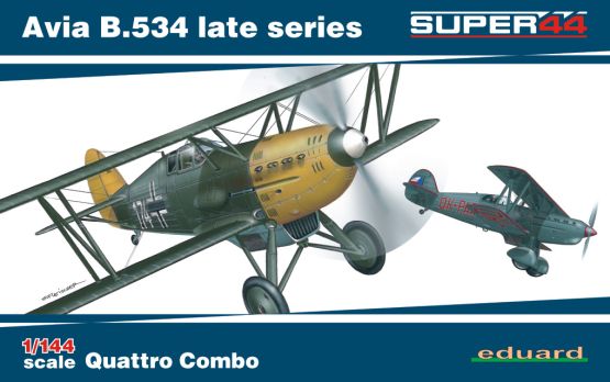 Avia B.534 late series Quattro Combo 1:144