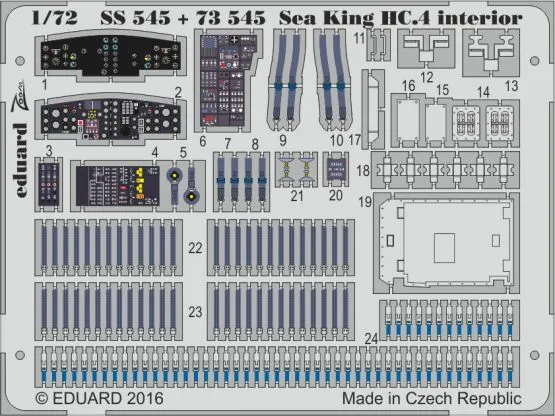 Sea King HC.4 interior for Airfix 1:72