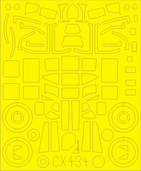 Shackleton MR.2 mask für Airfix 1:72