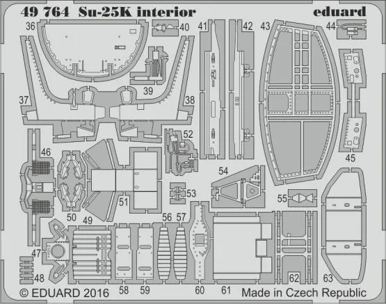 Su-25K interior für KP/ Smer 1:48