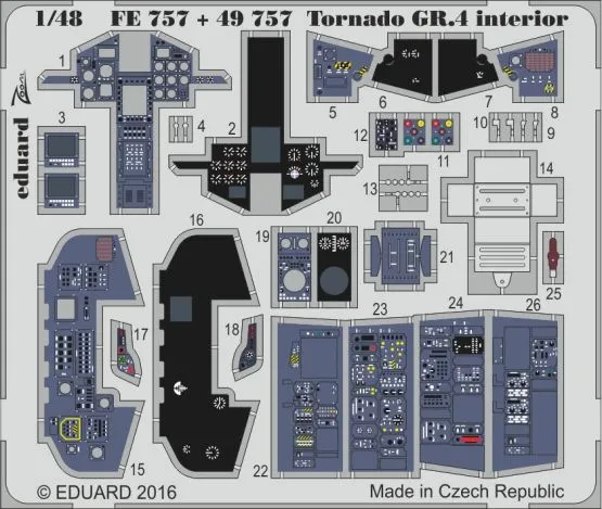 Tornado GR.4 interior für Revell - Zoom 1:48