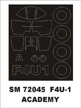 F4F-1A mask for Academy 1:72