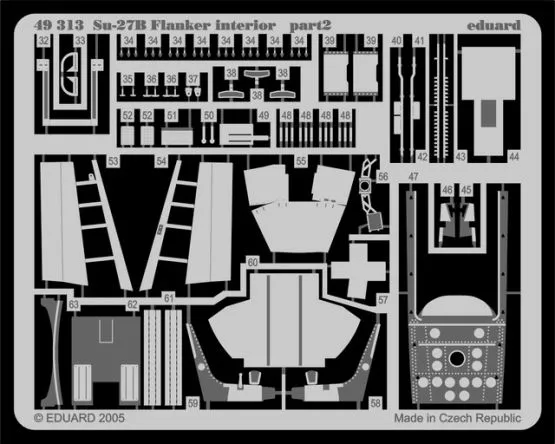 Su-27 Flanker B interior für Academy 1:48