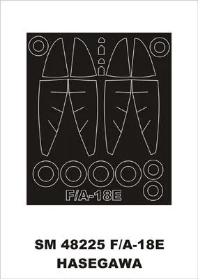 F/A-18E Hornet mask für Hasegawa 1:48
